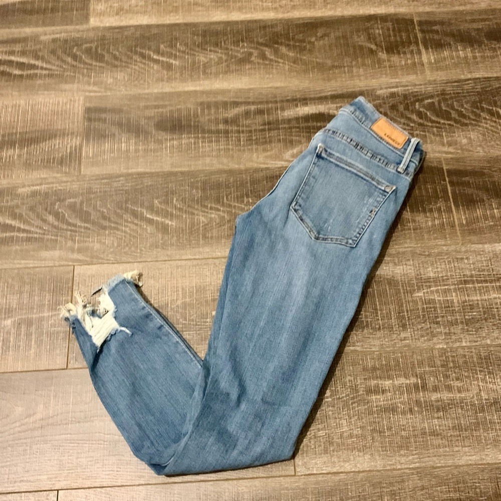 Express Mid-rise Ankle Legging Stretch Jeans